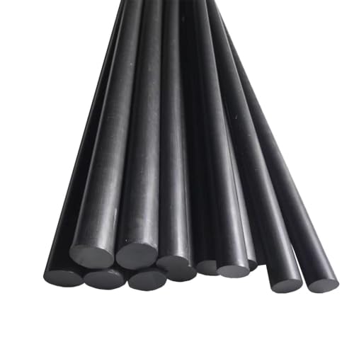 1 Stück 12 Mm 15 Mm 20 Mm Schwarzer Bakelitstab, 500 Mm Isolierungsstab Aus Phenolharz, Phenol-Formaldehyd-Harzstab(8mm) von GAOHUAF