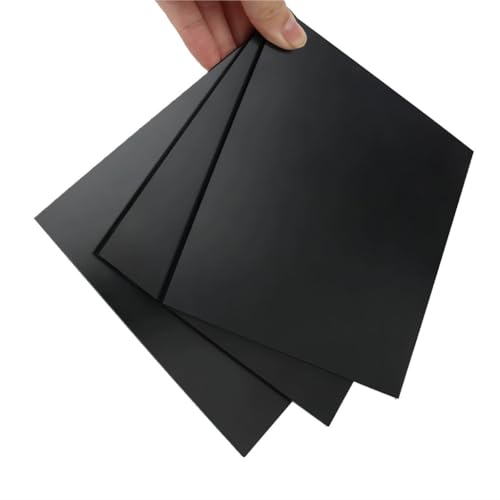 1 Stück 3 Mm Dicke Schwarze Elektrische Bakelitplatte, 100 Mm × 100 Mm Isolierte Platte, Temperaturbeständige Phenolharzplatte von GAOHUAF