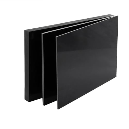 1 Stück 300 X 300 Mm, Schwarze FR4 G10-Glasfaserplatte, Antistatisches Hochtemperatur-Epoxidharz, Dick 0,5 1 1,5 2 3 4 Mm(3mm) von GAOHUAF