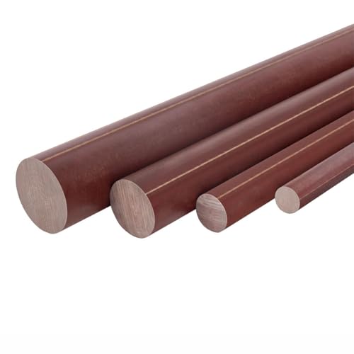 1 Stück 8–25 Mm Bakelitstangen, 1000 Mm Phenollaminatstange, Hochtemperaturbeständiger Elektrischer Holzisolierstab(12mm) von GAOHUAF