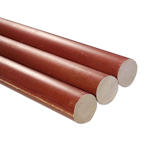 1 Stück Bakelitstange Mit 20–35 Mm Durchmesser, Phenollaminat-Isolierstäbe, 500 Mm Hochtemperaturbeständige Elektrische Holzstange(30x500mm) von GAOHUAF