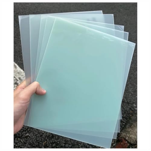 1 Stück ultradünne FR-4-Glasfaserplatte, Dicke 0,1–1,5 mm, hellgrüne Epoxidharzplatte, 200 mm × 250 mm Fiberglasplatte(1.5mm) von GAOHUAF