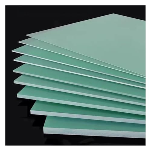 FR-4 Glasfaserplatte, Dicke 0,5–10 Mm, Hellgrüne Epoxidharzplatte, 100 Mm × 100 Mm Glasfaserplatte(100x100x1mm 3pcs) von GAOHUAF