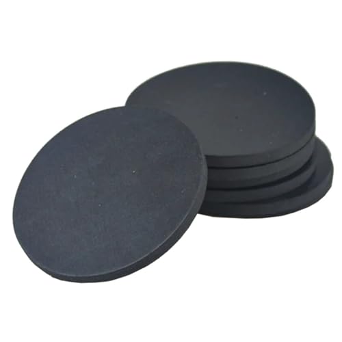 GAOHUAF 10 Stück EPDM-Scheiben, Durchmesser 5–100 Mm, Schwarze, Massive Runde Dichtungen, Dicke 1/1,5/2/3/4 Mm, Stoßdämpfende Platte(22 x 4mm) von GAOHUAF