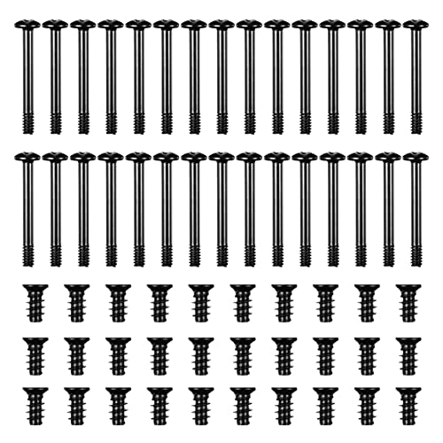 GAOINTELL 60pcs Chassis Lüfterschrauben Flacher Kopf Selbstschlepper Schrauben Set Computerkühlung Lüftermontagschrauben Fall Langkürzige Schrauben von GAOINTELL