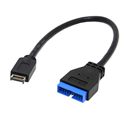 GAOINTELL USB 3.1 Frontplatte Frauenkopf Zu USB 20 Pin Männlicher Header Verlängerungskabel Motherboard Kabel Extender Langlebig GAOINTELL USB 3.1 Frontplatte Frauenkopf Zu USB 20 Pin Männlicher Header Verlängerungskabel Motherboard Kabel Extender Langlebig von GAOINTELL