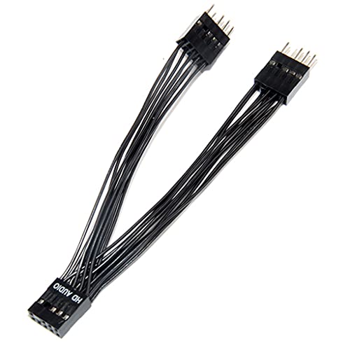 GAOINTELL Verlängerungskabel Für Motherboard High 9 Pin Weiblich Bis Männlich 1 Bis 2 Y Splitkabel Für PC 10 cm Schwarz GAOINTELL Verlängerungskabel Für Motherboard High 9 Pin Weiblich Bis Männlich 1 Bis 2 Y Splitkabel Für PC 10 cm Schwarz von GAOINTELL