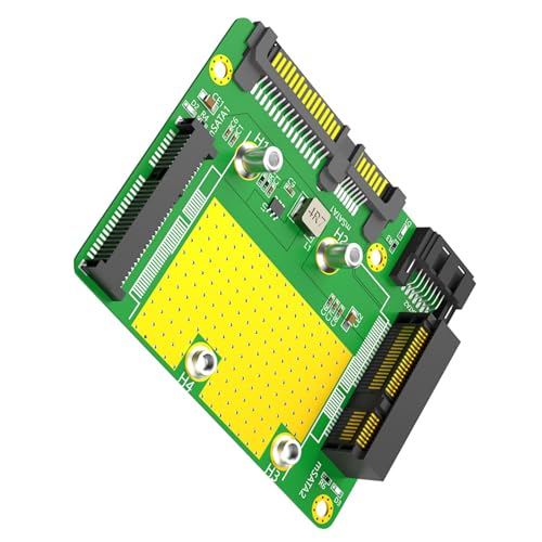 GAOINTELL Zwei MSATA Zu SATA3.0 Adapter MSATA Reader Kartenkonverter Zwei Festplatten von GAOINTELL