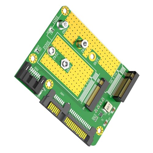 GAOINTELL Zwei NGFFs SATA3.0 Adapter 2 5 Zoll Schlüssel B SATA3.0 Adapter Board 6GDPS HDDS Adapter NGFFS HDDS Adapter von GAOINTELL