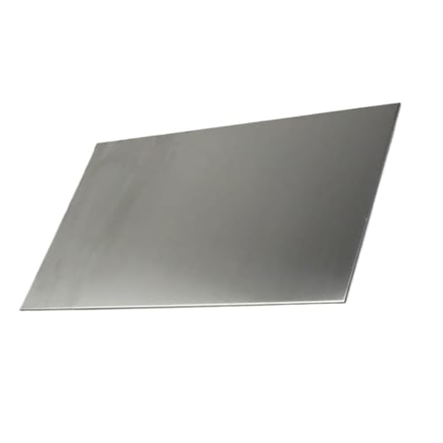 0,1–1 mm 301 Folienplatte Edelstahlblech, ultradünne Metallfolienplatte DIY-Teilehalterung 1 Stück(100x300x0.2mm) von GAOJUDAF