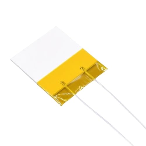 2 Stück 40 * 40 * 2 mm quadratisches elektrisches Heizstück, MCH-Aluminiumoxidkeramik-Heizstück for die Industrie(R-6) von GAOJUDAF