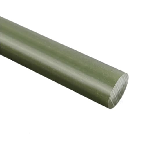 2 Stück 500 mm Länge FR4 Fiberglasstangen, hellgrün/gelb 3240 Epoxidharzstange for Elektronik(Green,15mm) von GAOJUDAF