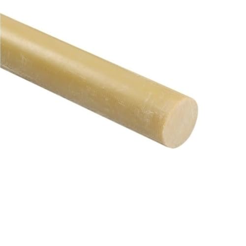 2 Stück 500 mm Länge FR4 Fiberglasstangen, hellgrün/gelb 3240 Epoxidharzstange for Elektronik(Yellow,20mm) von GAOJUDAF
