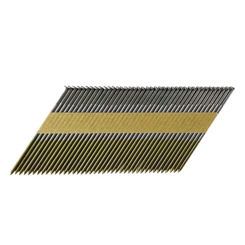 200 Stück 34-Grad-Reihennägel, Fensteraufbau-Finishing-Brads-Nägel for PSN9034 Air Pneumatic 50 mm/64 mm(50mm) von GAOJUDAF