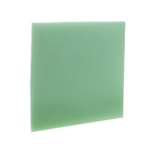 Dünne Fiberglasplatte, hellgrün, Länge 150–500 mm, 3240 Epoxidharzplatte for Elektronik, 1 Stück(300X300X3MM) von GAOJUDAF