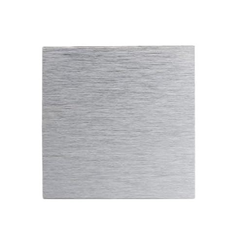 GAOJUDAF 1 Stück 316L Edelstahlplatte, quadratisches Stahlblech, dünne Edelstahlfolie, Dicke 5 mm, for Geräteteile(150x150mm) von GAOJUDAF