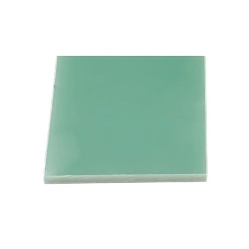 GAOJUDAF 1 mm – 2,5 mm dicke G10-Glasfaserplatten, hellgrüne 3240-Epoxidharzplatten FR-4 for 3D-Drucker, 10 Stück(100X100X1.2MM) von GAOJUDAF