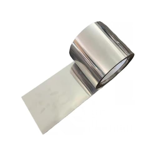 GAOJUDAF 10 Stück Feinblechfolien 304 Langlebige Materialien, 100/1000 mm Edelstahlbleche for Reparaturen(0.08x100x1000mm) von GAOJUDAF