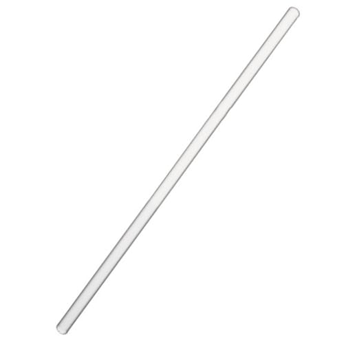 GAOJUDAF 10 Stück klare Stäbe aus Borosilikatglas, gerader Rührer, feste kreisförmige Stäbe for die Industrie(5x150mm) von GAOJUDAF
