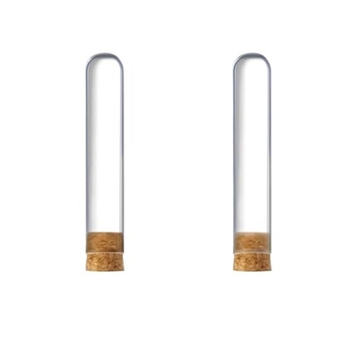 GAOJUDAF 10 Stück zuverlässige Reagenzgläser aus Glass, durchsichtig, 18 x 150 mm, Reagenzgläser aus Glass, Behälter mit rundem Boden for Flüssigkeiten GAOJUDAF 10 Stück zuverlässige Reagenzgläser aus Glass, durchsichtig, 18 x 150 mm, Reagenzgläser aus Glass, Behälter mit rundem Boden for Flüssigkeiten von GAOJUDAF