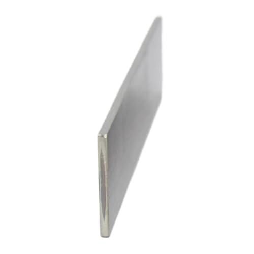 GAOJUDAF 304 Flachblech Edelstahlstange Länge 500 mm, Dicke 1 mm Präzisionsschneiden Edelstahlfolienstreifen 1 Stück(12mm) von GAOJUDAF