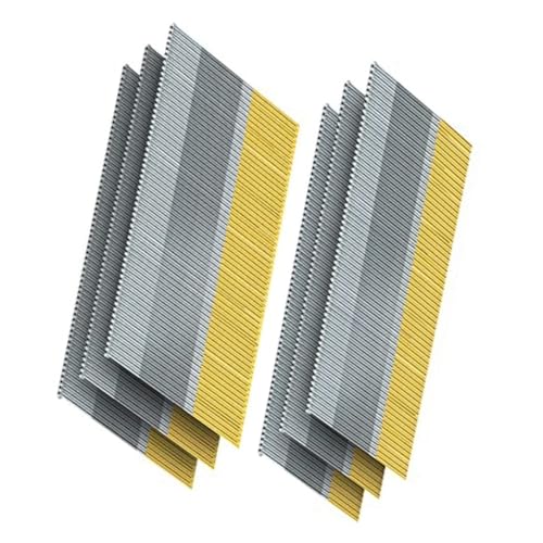 GAOJUDAF 900-teiliges 34-Grad-Finish-Nägel-Set im Meißelspitzen-Stil, 15 Gauge DA verzinkte Metallnägel for Fensterrahmen GAOJUDAF 900-teiliges 34-Grad-Finish-Nägel-Set im Meißelspitzen-Stil, 15 Gauge DA verzinkte Metallnägel for Fensterrahmen von GAOJUDAF