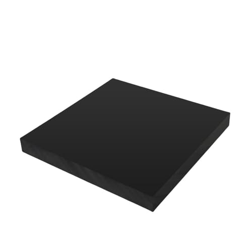GAOJUDAF Breite 100 mm – 350 mm, G10-Epoxidfaser-Vorlagenplatte, schwarze Glasfaserplatte for DIY-3D-Drucker, 1 Stück(350X350X0.2MM) von GAOJUDAF