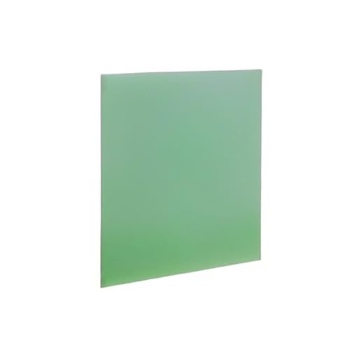GAOJUDAF Dicke 0,2/2/4 mm Fiberglasplatte FR4, grüne Harz-Epoxid-Massivplatte 3240 for Heimwerkerhandwerk, 1 Stück(330X330X4MM) von GAOJUDAF