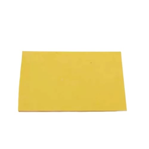 GAOJUDAF Tragbare Glasfaserplatte for Selbermachen, Länge 100/200 mm, gelbe 3240-Epoxidfaserplatte for den Bau, 1 Stück(100x100x3mm) von GAOJUDAF