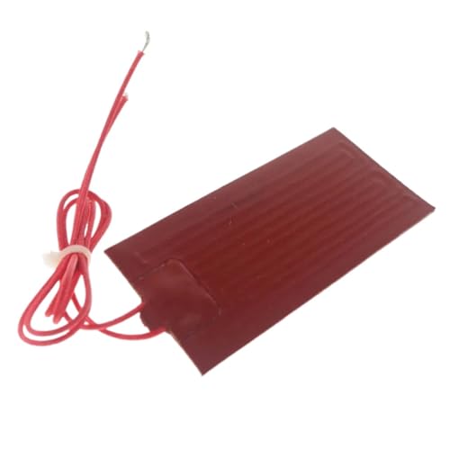 Rotes rechteckiges Silikon-Heizkissen, leichte Wärmeplatte for elektrische Leitungen im Öltank, 1 Stück Rotes rechteckiges Silikon-Heizkissen, leichte Wärmeplatte for elektrische Leitungen im Öltank, 1 Stück von GAOJUDAF