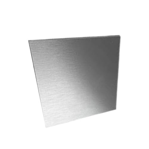 SS304 Edelstahlstreifenblech 0,01–3 mm, Hochtemperatur-Edelstahlfolie for Dächer, 1 Stück(0.8x200x200mm) von GAOJUDAF