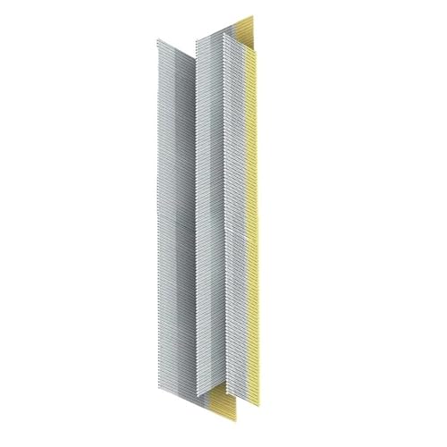 Verzinkter Stahl DA57mm Ziernägel, 15GA 34-Grad Meißelspitze Typ Polsterrahmennägel 1000 Stück Verzinkter Stahl DA57mm Ziernägel, 15GA 34-Grad Meißelspitze Typ Polsterrahmennägel 1000 Stück von GAOJUDAF