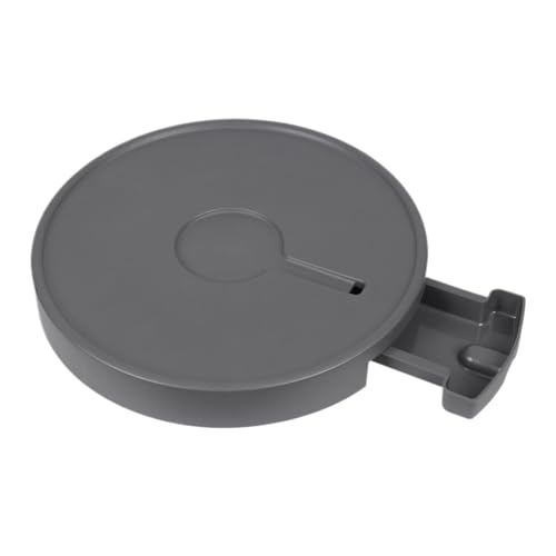 GAOJUNAN Plant Caddy mit Rädern Kunststoff-Wasserschale, Verdickt, Unsichtbare Riemenscheibe, Bewegliches Universalrad, Blumenschale, Beckenboden Blumenroller(Grey,37cm) von GAOJUNAN