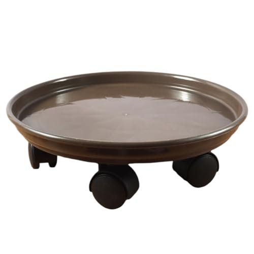 GAOJUNAN Plant Caddy mit Rädern Mobiles Tablett Mit Universalrad Blumentopfträgerrolle Rundfahrgestell Blumenroller GAOJUNAN Plant Caddy mit Rädern Mobiles Tablett Mit Universalrad Blumentopfträgerrolle Rundfahrgestell Blumenroller von GAOJUNAN