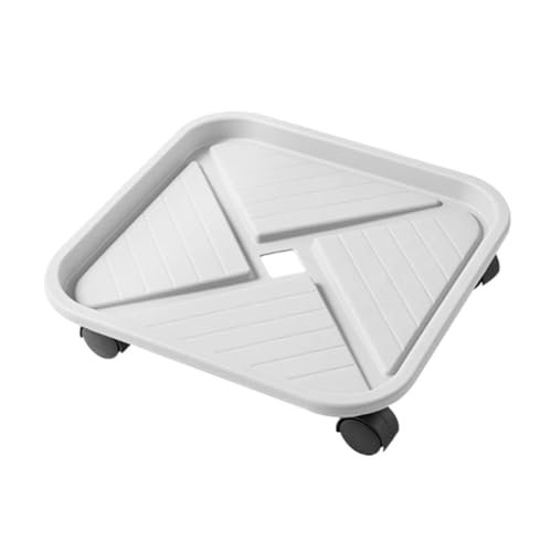 GAOJUNAN Plant Caddy mit Rädern Pflanzenwagen Mobiler Blumentopf Mit Tablett Rädern Niedrige Sitzfläche for Den Innen- Und Außenbereich Blumenroller(36cm) von GAOJUNAN