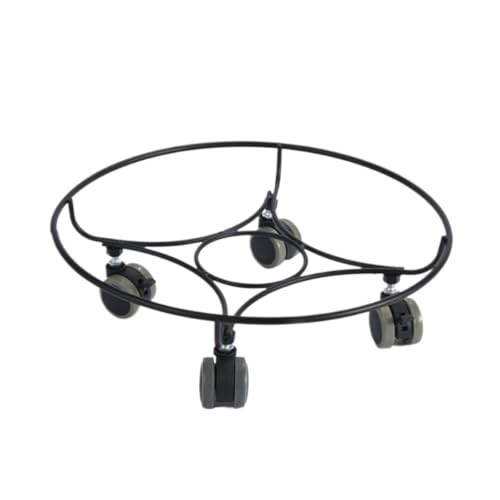 GAOJUNAN Plant Caddy mit Rädern Universalrad, Runder Blumentopfsockel, Multifunktional, Bewegliches Tablett for Topfmöbel Blumenroller GAOJUNAN Plant Caddy mit Rädern Universalrad, Runder Blumentopfsockel, Multifunktional, Bewegliches Tablett for Topfmöbel Blumenroller von GAOJUNAN