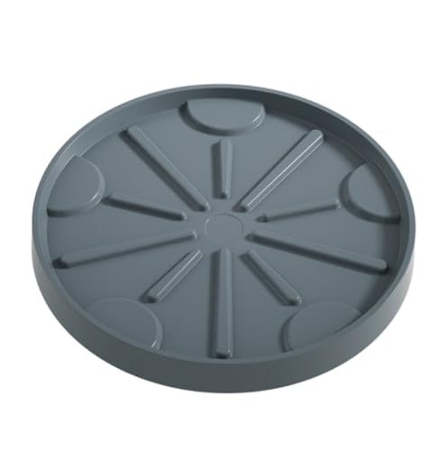 Plant Caddy mit Rädern Pflanzenwagen Mit Rädern Blumentopfwagen for Drinnen Und Draußen Geeignet Blumenroller(31cm) von GAOJUNAN