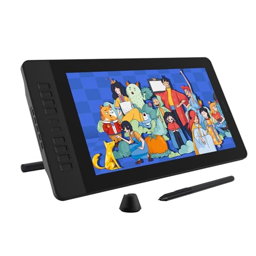 GAOMON PD1561 IPS-Zeichenmonitor mit 72% Neigungswinkel, NTSC mit 10 Express-Tasten und 8192-Stufen, Druckempfindlichkeit, Stift ohne Akku GAOMON PD1561 IPS-Zeichenmonitor mit 72% Neigungswinkel, NTSC mit 10 Express-Tasten und 8192-Stufen, Druckempfindlichkeit, Stift ohne Akku von GAOMON
