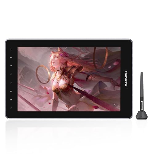 GAOMON PD1610 2,5K QHD Grafiktablett mit Display, 120% sRGB-Volllaminierungsbildschirm, Neigungsfunktion, 16 Zoll Zeichentablett für Win, MacOS, Android GAOMON PD1610 2,5K QHD Grafiktablett mit Display, 120% sRGB-Volllaminierungsbildschirm, Neigungsfunktion, 16 Zoll Zeichentablett für Win, MacOS, Android von GAOMON