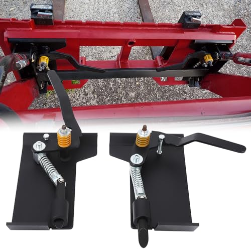 GAOMON Ein Paar Kompaktlader-Schnellspann-Umwandlungsadapter Bobtach Latch Box zum Anschweißen QTK, 1,587 kg, Universal-Frontbefestigung, Stahl-Kompaktlader-Aufsatz, Schnellbefestigungsplatte für GAOMON Ein Paar Kompaktlader-Schnellspann-Umwandlungsadapter Bobtach Latch Box zum Anschweißen QTK, 1,587 kg, Universal-Frontbefestigung, Stahl-Kompaktlader-Aufsatz, Schnellbefestigungsplatte für von GAOMON