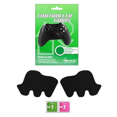 GAOSHA Gamepad Griff Aufkleber für S Schweißabsorbierende Controller Grip Gummischutz von GAOSHA