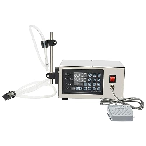 Füllmaschine für Flüssigkeiten, 5 ml - 2000 ml, mit LED-Anzeige, 40 W, Füllmaschine, zum Befüllen von Wasser, Getränken, Gewürzen, Fruchtsaft, Milch von GAOUSD