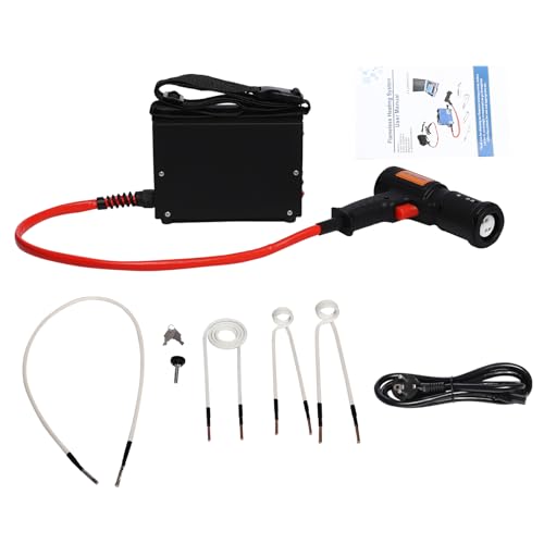 Induktionsheizgerät 1.5KW Magnetisches Induktionsheizgerät kfz 220V mit 4 Induktionsspulen 750℃ Induktionsheizung,zum Heizen von Werkzeugen und Teilen verwendet von GAOUSD