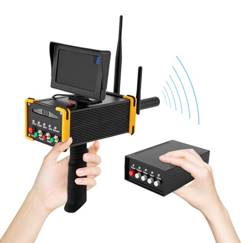Metalldetektor Handheld Schatzsucher Metallortungsgerät mit LCD Display 16m Tiefe Metallsuchgerät Gold Diamant Scanner Screen,Unterirdischer Metallschatzsucher Metalldetektor Handheld Schatzsucher Metallortungsgerät mit LCD Display 16m Tiefe Metallsuchgerät Gold Diamant Scanner Screen,Unterirdischer Metallschatzsucher von GAOUSD