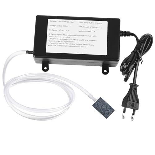 1000Mg Ozongenerator, Ozongenerator Wasser, Ozonizer Negativ-Ionen Luftreiniger, Ozone Generator Reinigen Behandlung GemüSe Aquarium von GAOUTO