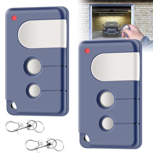 2 Stück Garagentoröffner: Garage Handsender Kompatibel mit Chamberlain 84335EML,84333E,94333E,Garagenöffner Handsender, Fernbedienung Garagentor, 433,92MHz Garage Fernbedienung Handset für ML500/700 von GAOUTO