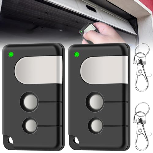 2 Stück Garagentoröffner: Garage Handsender Kompatibel mit Chamberlain 84335EML,94333E,84333E,Fernbedienung Garagentor,Garagenöffner Handsender, 433,92MHz Garage Fernbedienung Handset für ML500/700 von GAOUTO