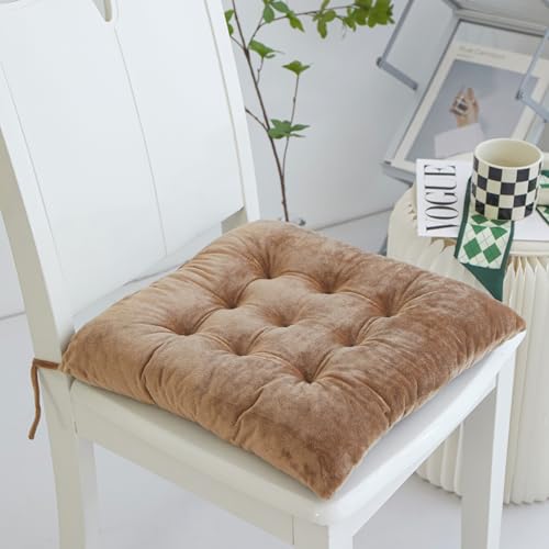 2er Set Sitzkissen Outdoor Sitzpolster mit Anti-Rutsch-Riemen, Stuhlkissen für Draußen und Drinnen, Sesselauflage für Küche Esszimmer, Waschbare Sitzauflagen Garten Möbel E 2 Piece 2er Set Sitzkissen Outdoor Sitzpolster mit Anti-Rutsch-Riemen, Stuhlkissen für Draußen und Drinnen, Sesselauflage für Küche Esszimmer, Waschbare Sitzauflagen Garten Möbel E 2 Piece von GAOXIAO