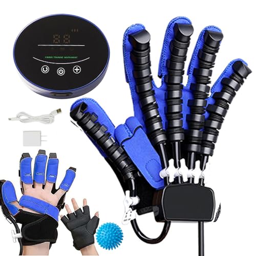 GAOXIAO Rehabilitationsroboter Handschuhe für Schlaganfallpatienten, Roboterhandschuhe Einstellbare Stärke, Wiederaufladbarer Reha Trainer für Rechte Hand und Linke Hand B Right M GAOXIAO Rehabilitationsroboter Handschuhe für Schlaganfallpatienten, Roboterhandschuhe Einstellbare Stärke, Wiederaufladbarer Reha Trainer für Rechte Hand und Linke Hand B Right M von GAOXIAO