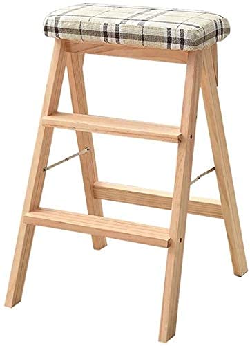 GAOXIONG ErWaad Tritthocker Fußhocker Trittleitern Haushaltsklapphocker Tragbare Leiter Erwachsenenstuhl Küchenhocker Massivholz Hohe Bank Trittleiter Tritthocker/Log-Lattice GAOXIONG ErWaad Tritthocker Fußhocker Trittleitern Haushaltsklapphocker Tragbare Leiter Erwachsenenstuhl Küchenhocker Massivholz Hohe Bank Trittleiter Tritthocker/Log-Lattice von GAOXIONG